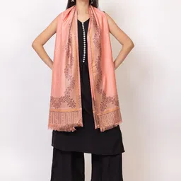 PYRO SPIRIT Women Ethnic Woven Design Shawl-image-51