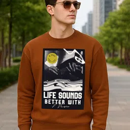 R.Code by The Roadster Life Co. Men Printed Sweatshirt-picture-22