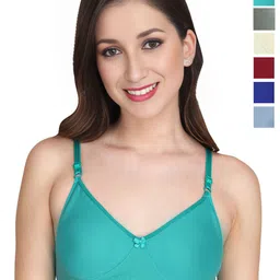 Liigne PackOf 6 Everyday Bra All Day Comfort Full Coverage Lightly Padded-picture-12