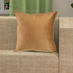 Shadowkart Gold-Toned Velvet Square Cushion Covers-picture-27