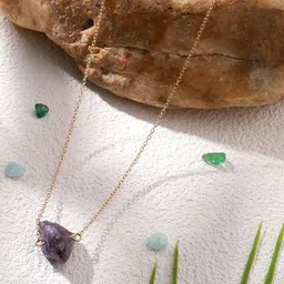 SALTY Pack of 2 Women Shining Gem For Balance Necklace image 5