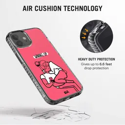 DailyObjects Black Printed Wining Up Stride iPhone12 Mini Phone Case image 3