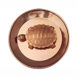 Navyaksh Copper-Toned Kachua Plate Showpiece image 5