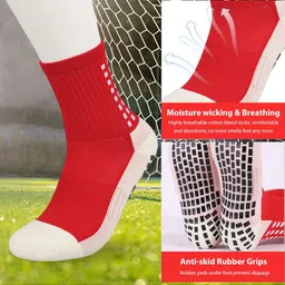 Gustave Patterned Anti Slip Calf-LengthSocks image 5