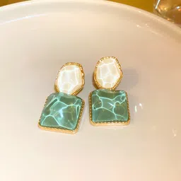 COOLWOOL Geometric Drop Earrings image 4