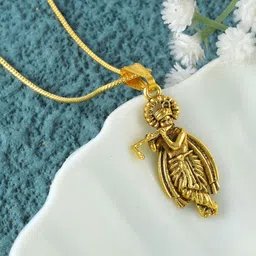 ADMIER Gold-Plated Contemporary Pendants with Chains-picture-20