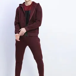 Mast & Harbour Men Anti Odour Fit Hooded Front-Open Sweatshirt image 4