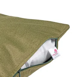 DREAMY URBAN Green Set of 2 Square Cushion & Cushion Covers image 2