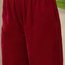 Stylum Embroidered V-Neck Tunic & Trousers Co-Ords image 2