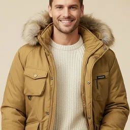 Mast & Harbour Cotton Hooded Jacket image 2