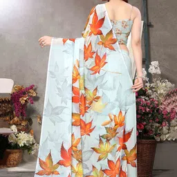 MIRCHI FASHION Floral Printed Saree image 3