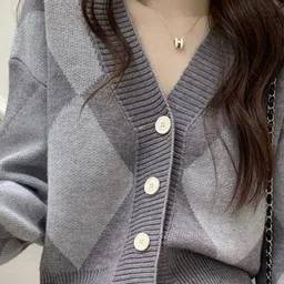 StyleCast Women Printed Cardigan image 2