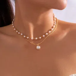 PolluxCraft Gold-Plated Layered Necklace image 4