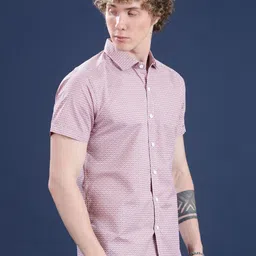 Voroxy Men Printed Cotton Casual Shirts image 2