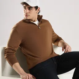 Calvin Klein Jeans Men Long Sleeve Half Zipper Pullover-image-59