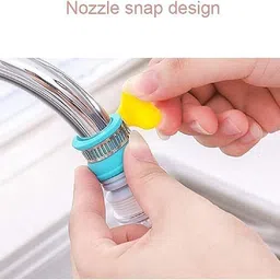 avablue 360° Flexible Faucet Extender with Anti-Splash Swivel Water Filter Tap Solid Filter Cartridge image 3