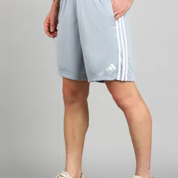 adidas Solid Men Grey Sports Shorts image 3
