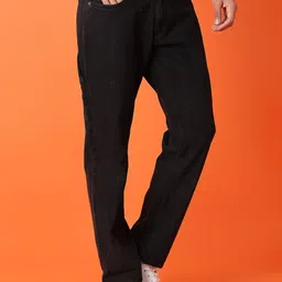 V-Mart Men Low Distress Mid-Rise Regular Fit Jeans image 2