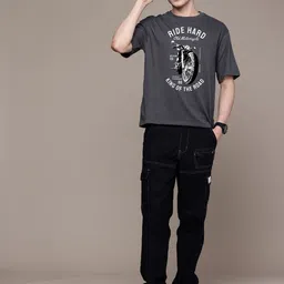 Moda Rapido Men Printed T-shirt image 4
