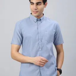 Classic Polo Slim Button-Down Collar Slim Fit Cotton Shirt-picture-14