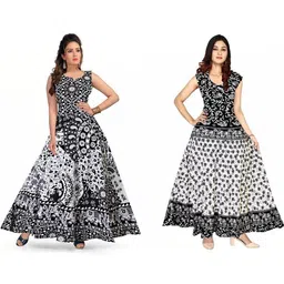 KRISMARTELITE Ethnic Motifs Print Maxi Dress-picture-22