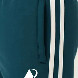 Diwazzo Men Pack Of 2 Striped Cotton Mid-Rise Track Pants image 4