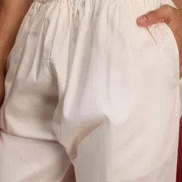 VASTRAMAY Men Woven Design Kurta with Pyjamas Kurta Sets image 4