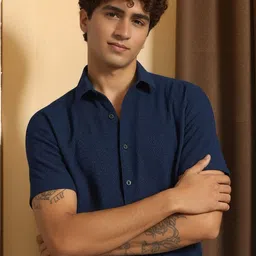 SZN Men Standard Casual Shirt image 2