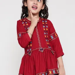 Miss & Chief Floral Embroidered Top-picture-11