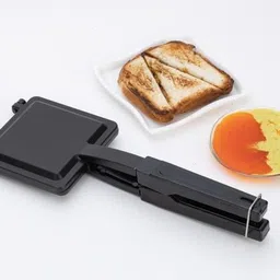 blluex Non-Stick Hand Toaster, Gas Toaster, 2 Slice Toast Open Grill, Toast, Grill image 4