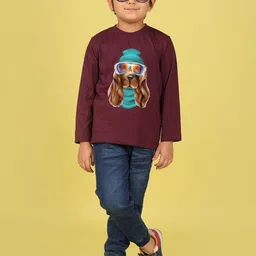 NUSYL Boys Printed Cotton Tshirts image 2