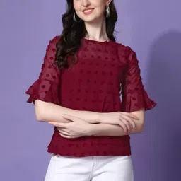 RC NEOEN Flared Sleeve Cotton Top-picture-14