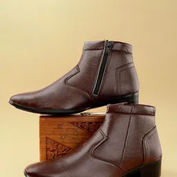 Bxxy Square-Toe Casual Block-Heeled Regular Boots-image-83