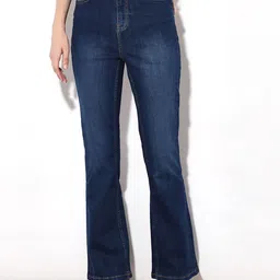 ONLY Women Flared Light Fade Stretchable Jeans-picture-24