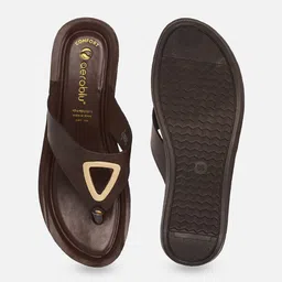 Aeroblu Women Solid Synthetic Wedge Sandals image 4