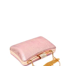 FOR THE BEAUTIFUL YOU Embellished Box Clutch image 5