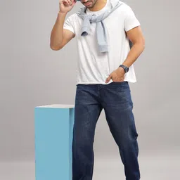 FOUL CHILD Men Light Fade Jeans image 5