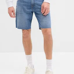 GAP Men Mid-Rise Denim Shorts-picture-43