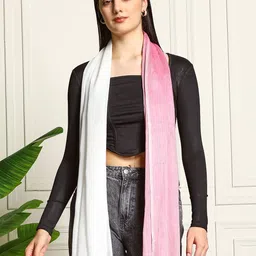 HANDICRAFT PALACE Women Ombre Viscose Rayon Tasseled Scarf-image-11