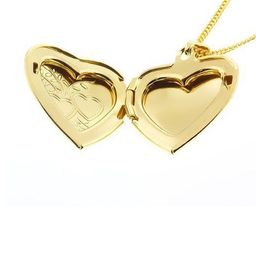 missmister Gold plated Heartshape Openable photo locket Chain pendant-picture-26