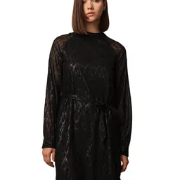 ONLY Embellished Jacquard Fit & Flare Mini Dress image 1