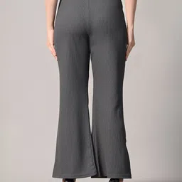 Brainbees Women Relaxed High-Rise Easy Wash Pleated Trousers image 5