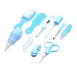 SYGA 10 Pieces Kids Blue Grooming Kit image 4