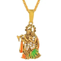 Anvika Gold-Toned Brass Pendant-picture-34