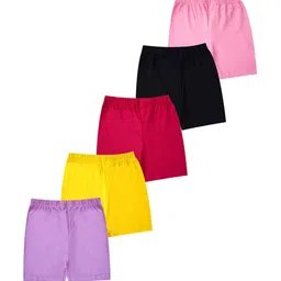 FAZZA Girls Typography Printed Shorts image 4