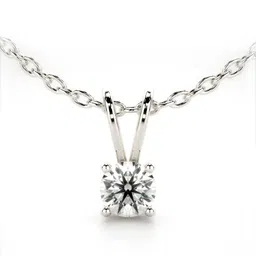 VALANOVA BIS Hallmarked 18K White Gold Diamond Studded Diamond Pendant - 0.69g-image-8