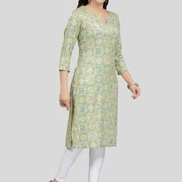 Saree Swarg Women Ethnic Motifs Printed Kurta image 3