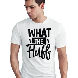 Seekbuylove Men Bio Finish Typography Printed Round Neck Pure Cotton T-shirt-picture-38