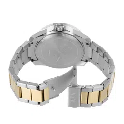 Armani Exchange Men Stainless Steel Bracelet Style Analogue Date Aperture Watch AX1956 image 2