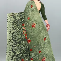 moda rapido ANAND SAREES Floral Printed Saree image 3